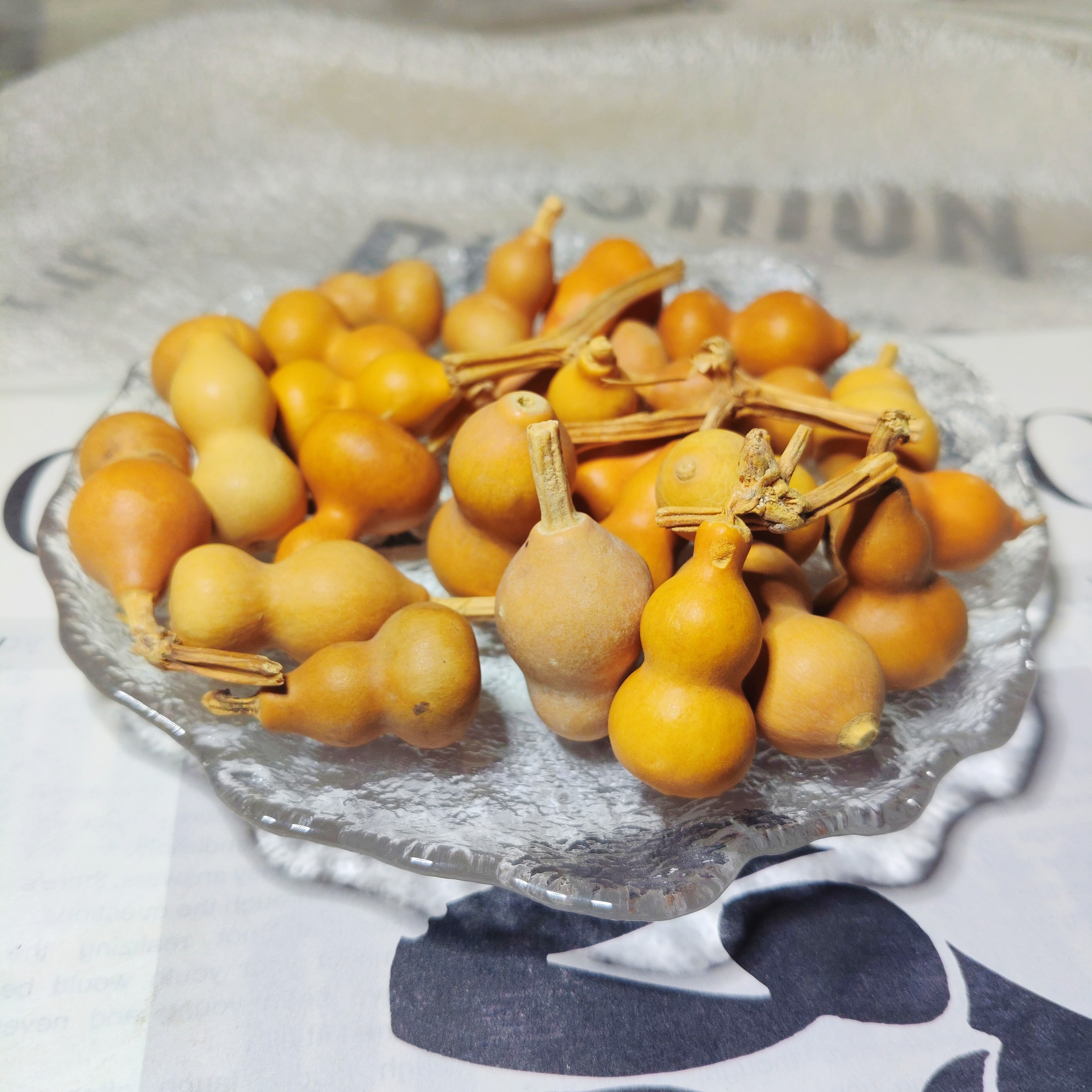 原生瑕疵文玩小葫芦盘玩葫芦