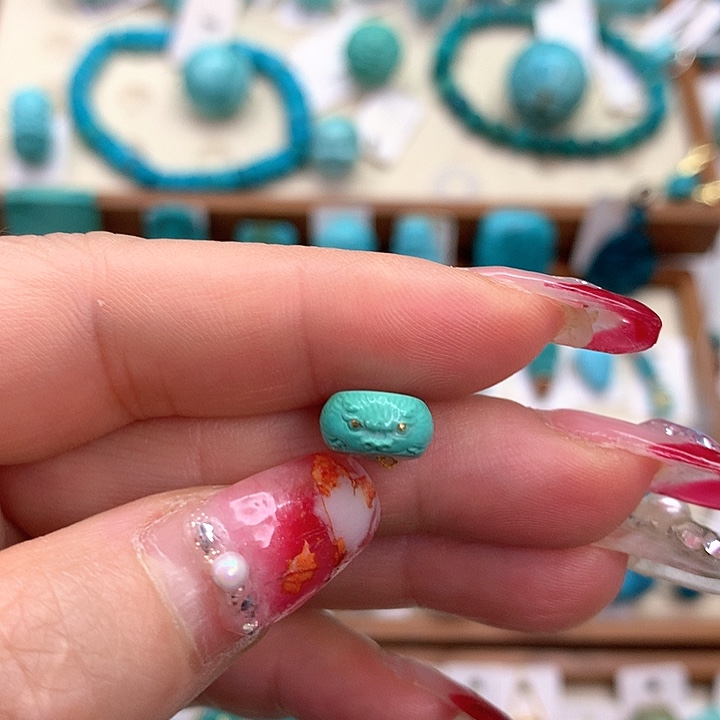 绿松石挂件未镶嵌