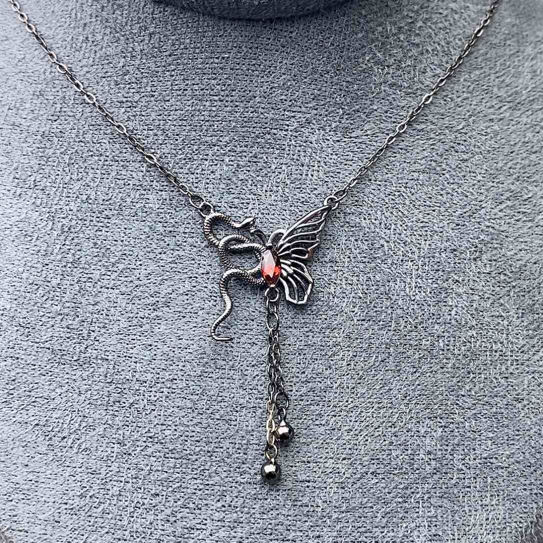 石榴石套链银S925镶嵌需要证书备注