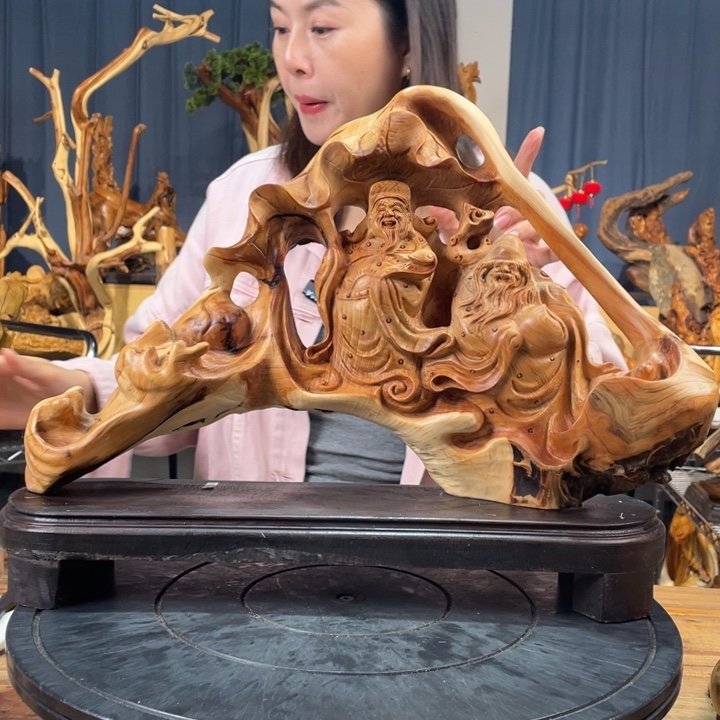 柏木（崖柏）随型摆件