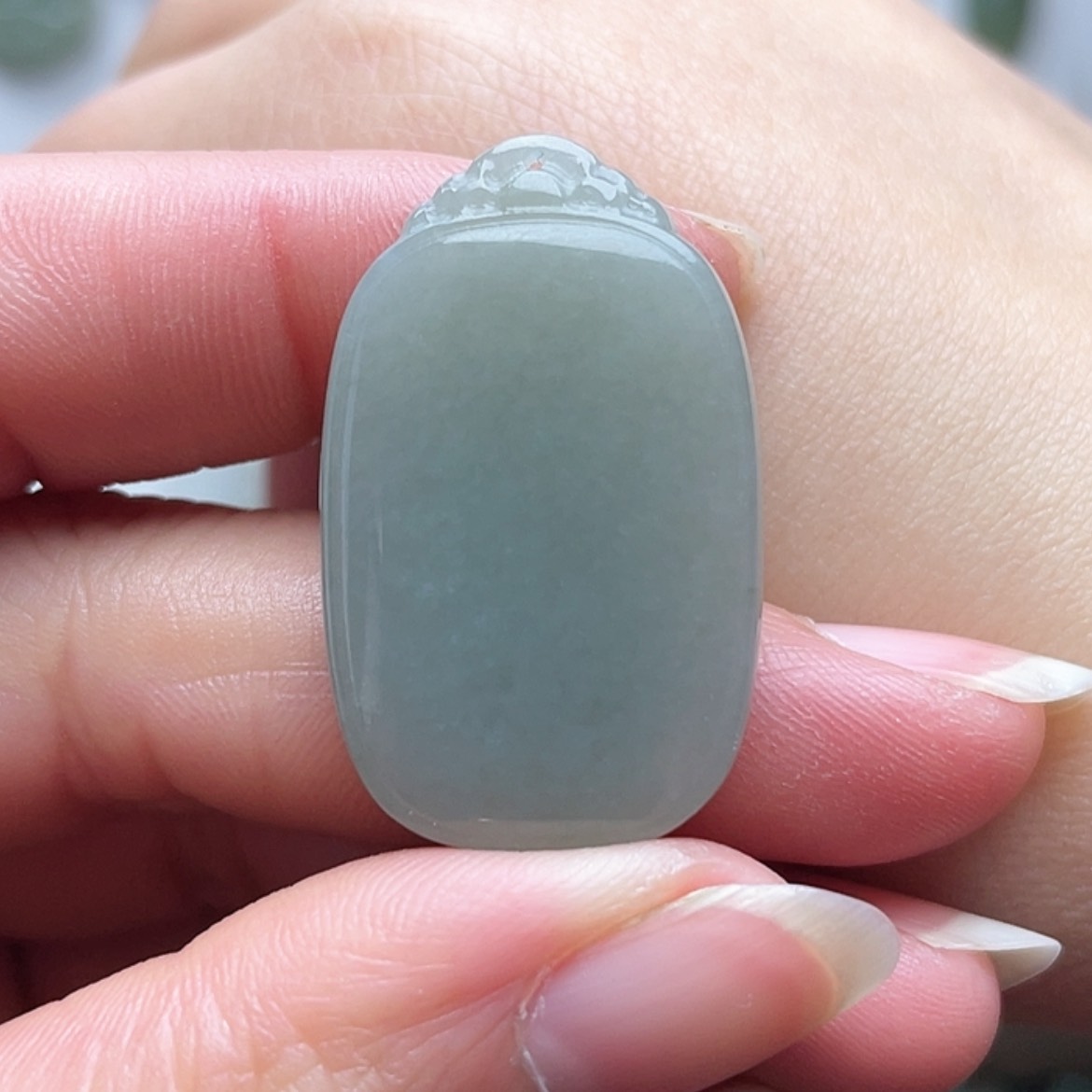 【闪购商品】和田玉颈饰未镶嵌无事牌