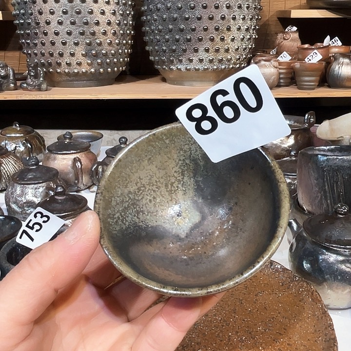 杯高温柴烧陶泥主人杯