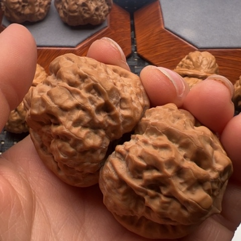 文玩核桃把件变***龙边39左右