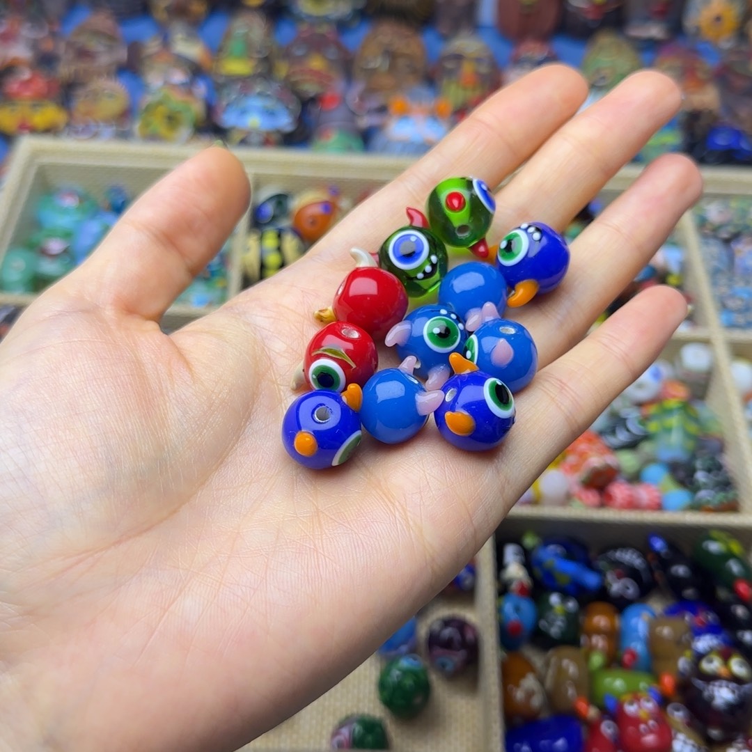 琉璃非金属大眼仔一个