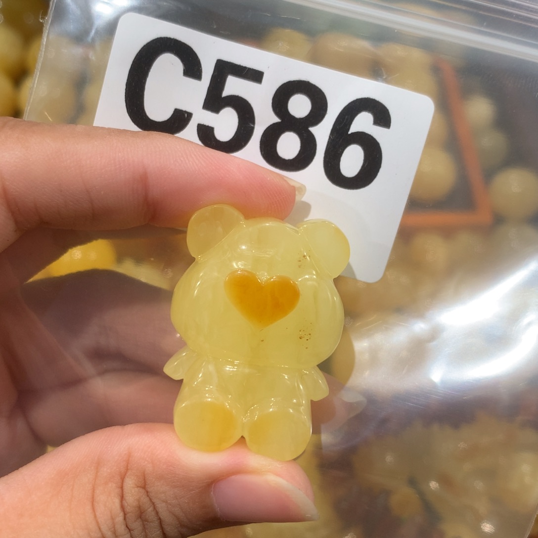 未镶嵌琥珀珠宝奇石