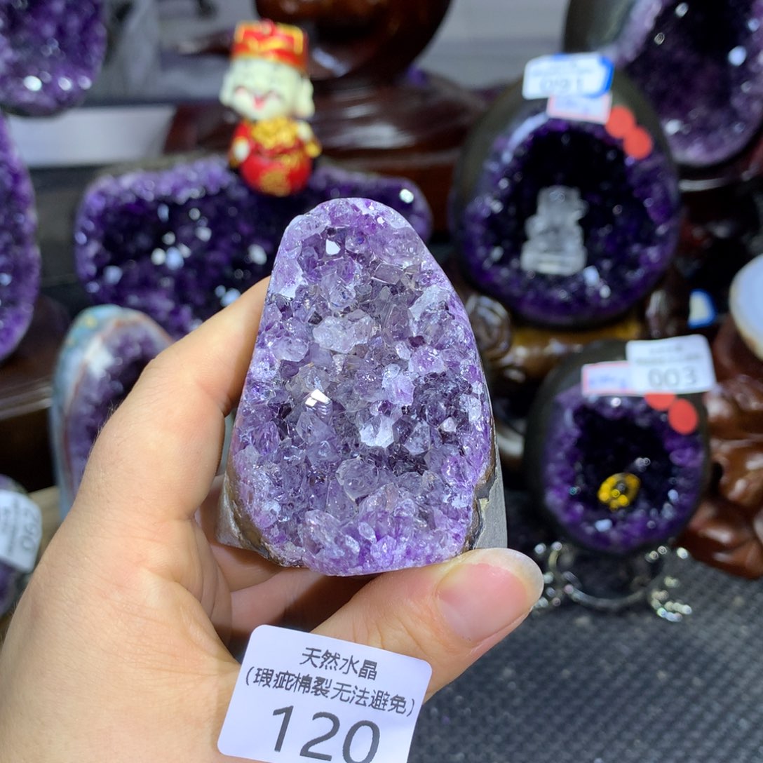 摆件月未镶嵌水晶