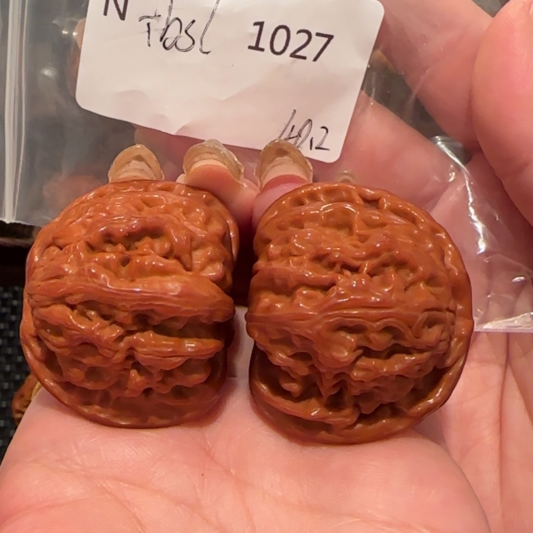 桃核吊坠自****^白狮子40精品