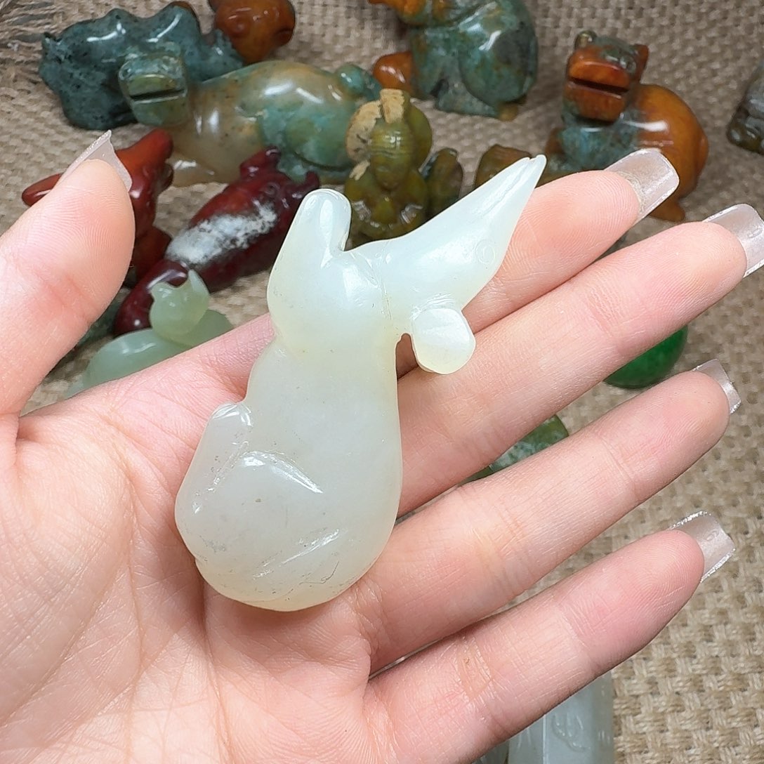 白玉菩提吊坠挂件