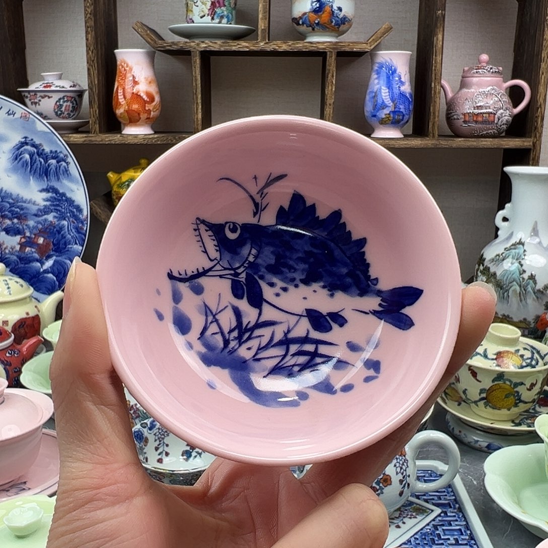 杯子陶景德镇陶瓷567老厂瓷12