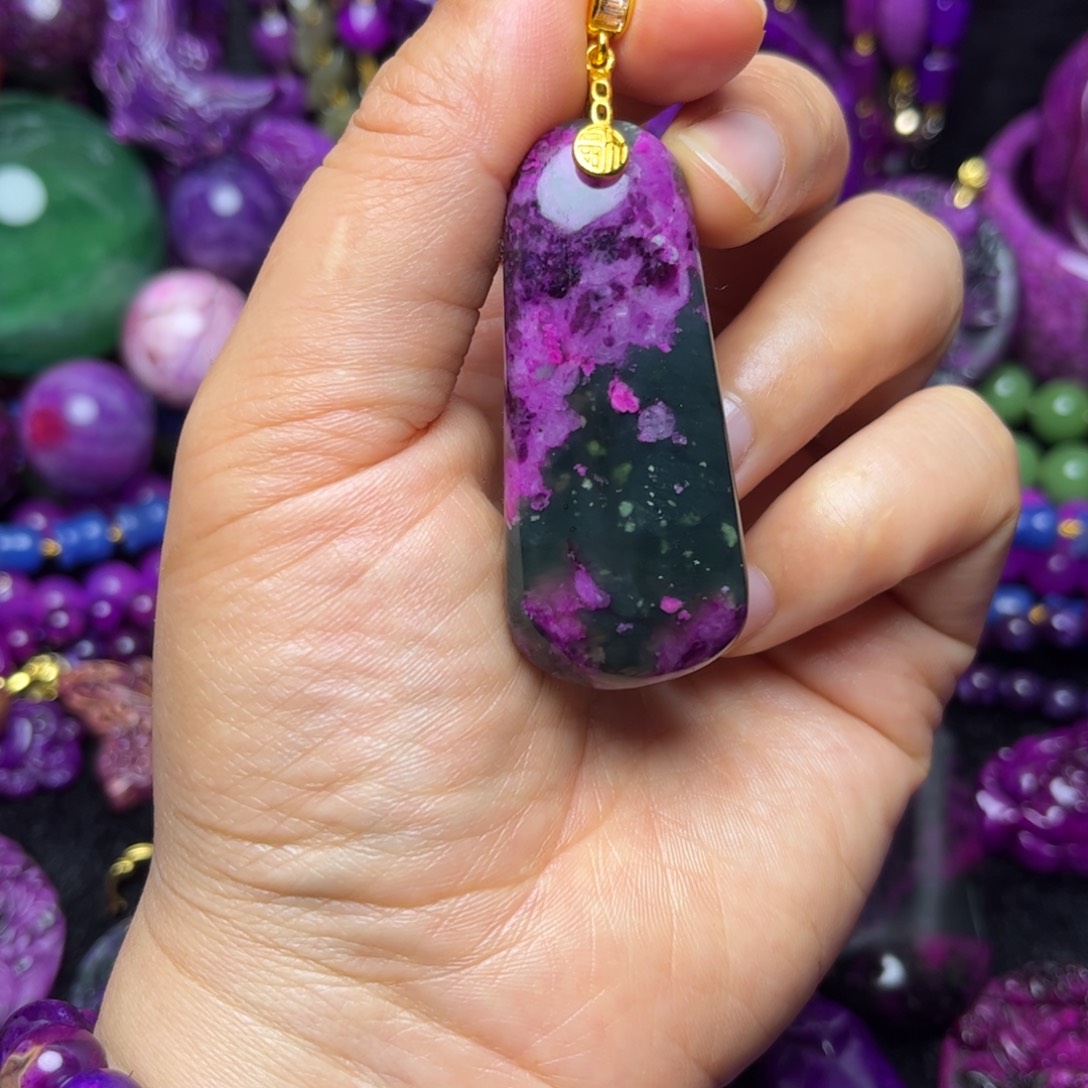 紫泥高品老油丝绒46