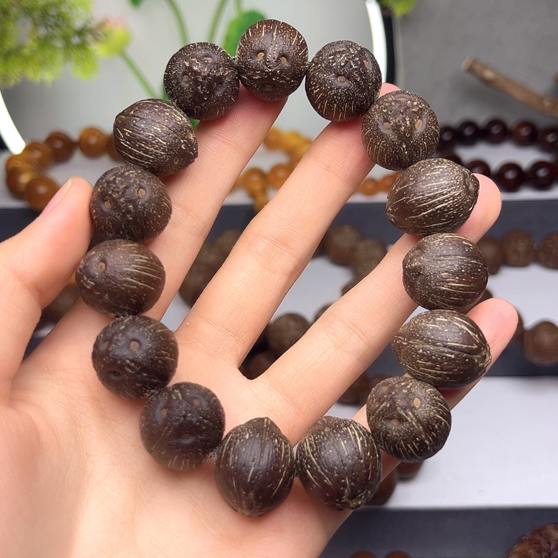 紫金鼠手串【新年福利】原皮黑金17