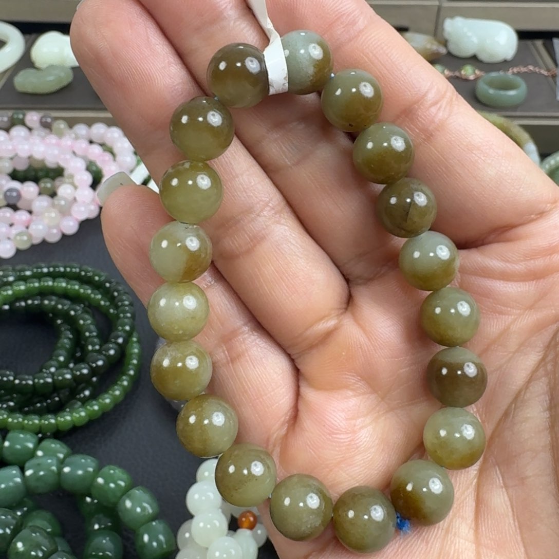 未镶嵌手串和田玉