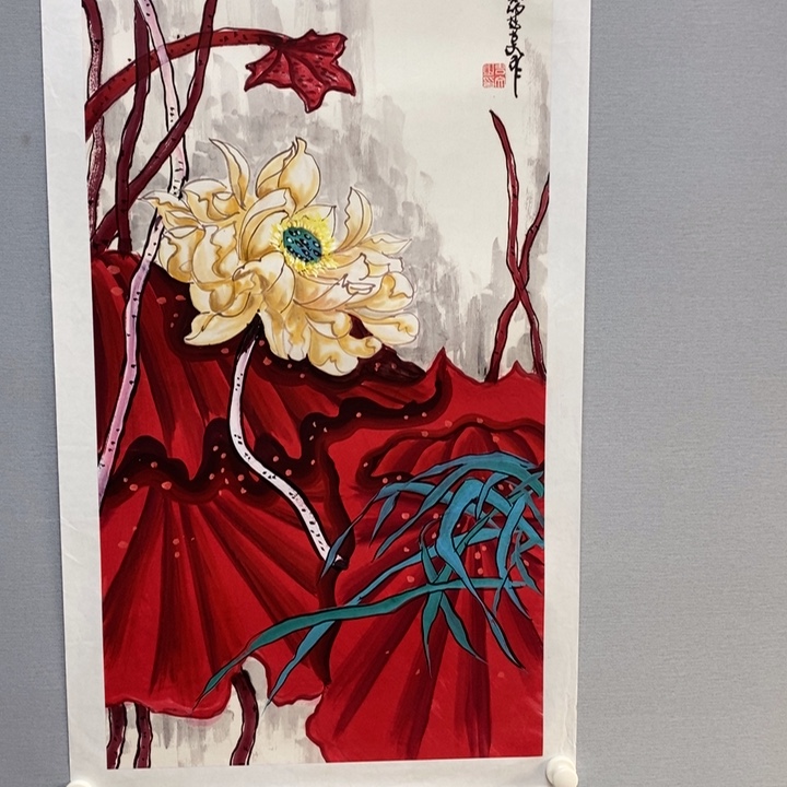 国画亲笔手绘原创