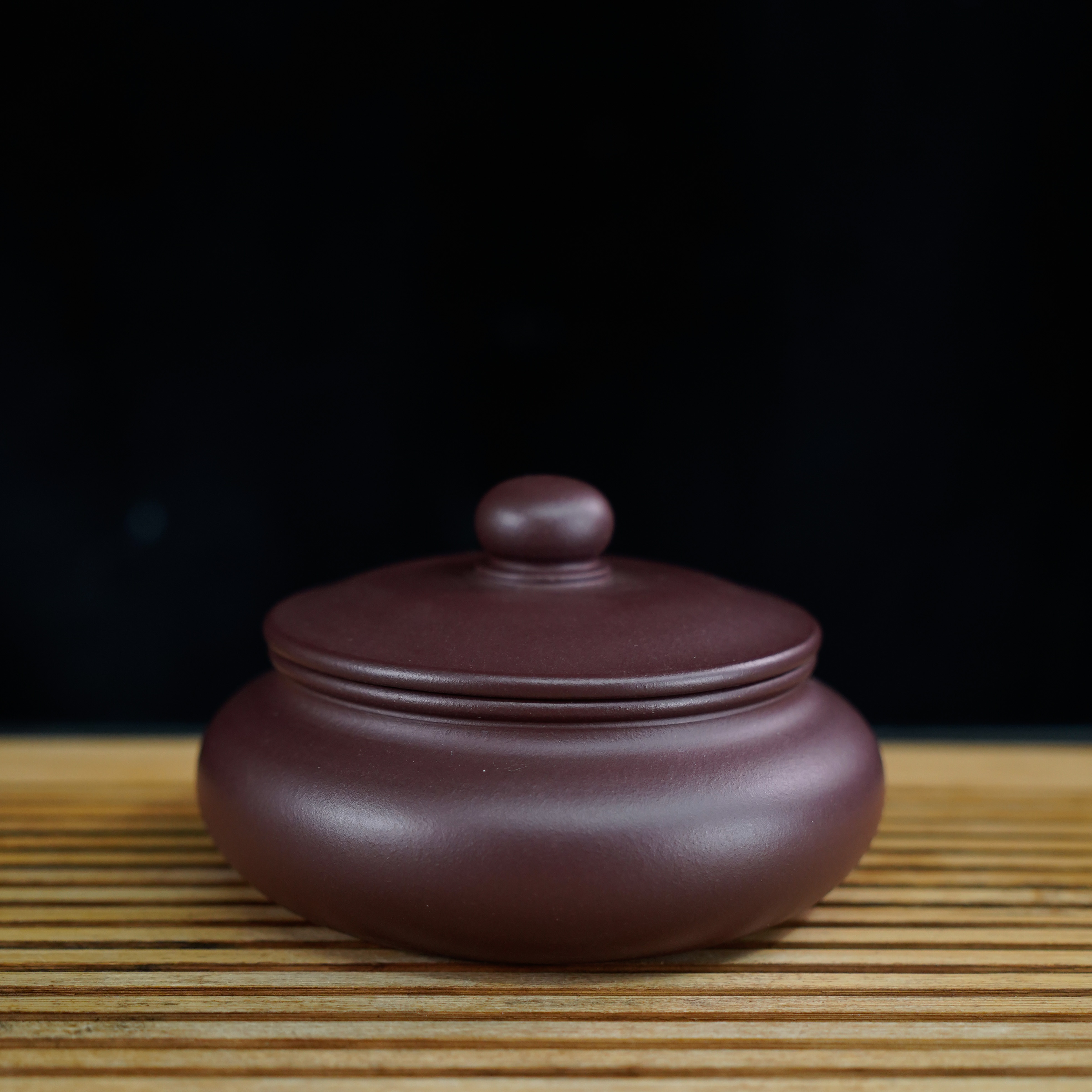 GSZS-6393   宜兴手工紫砂 紫砂茶叶罐