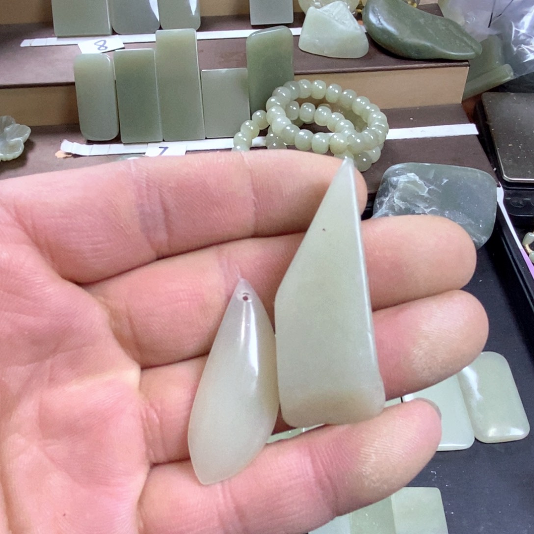 颈饰未镶嵌和田玉开**乐016