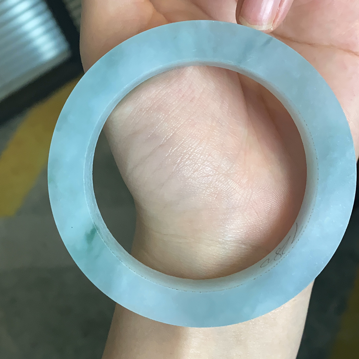 天然翡翠A货手镯定制55-58
