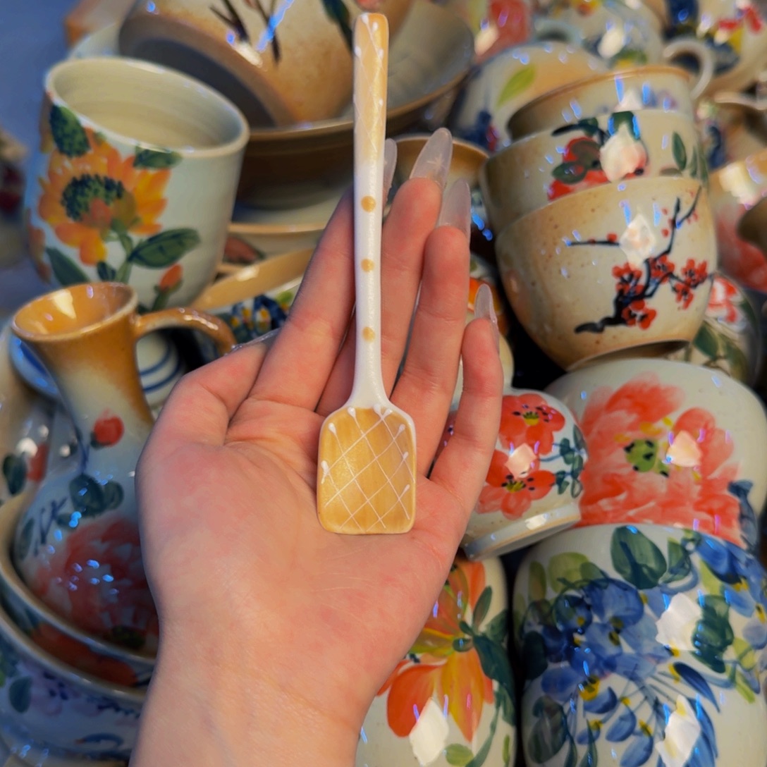 瓷片景德镇陶瓷手工手绘