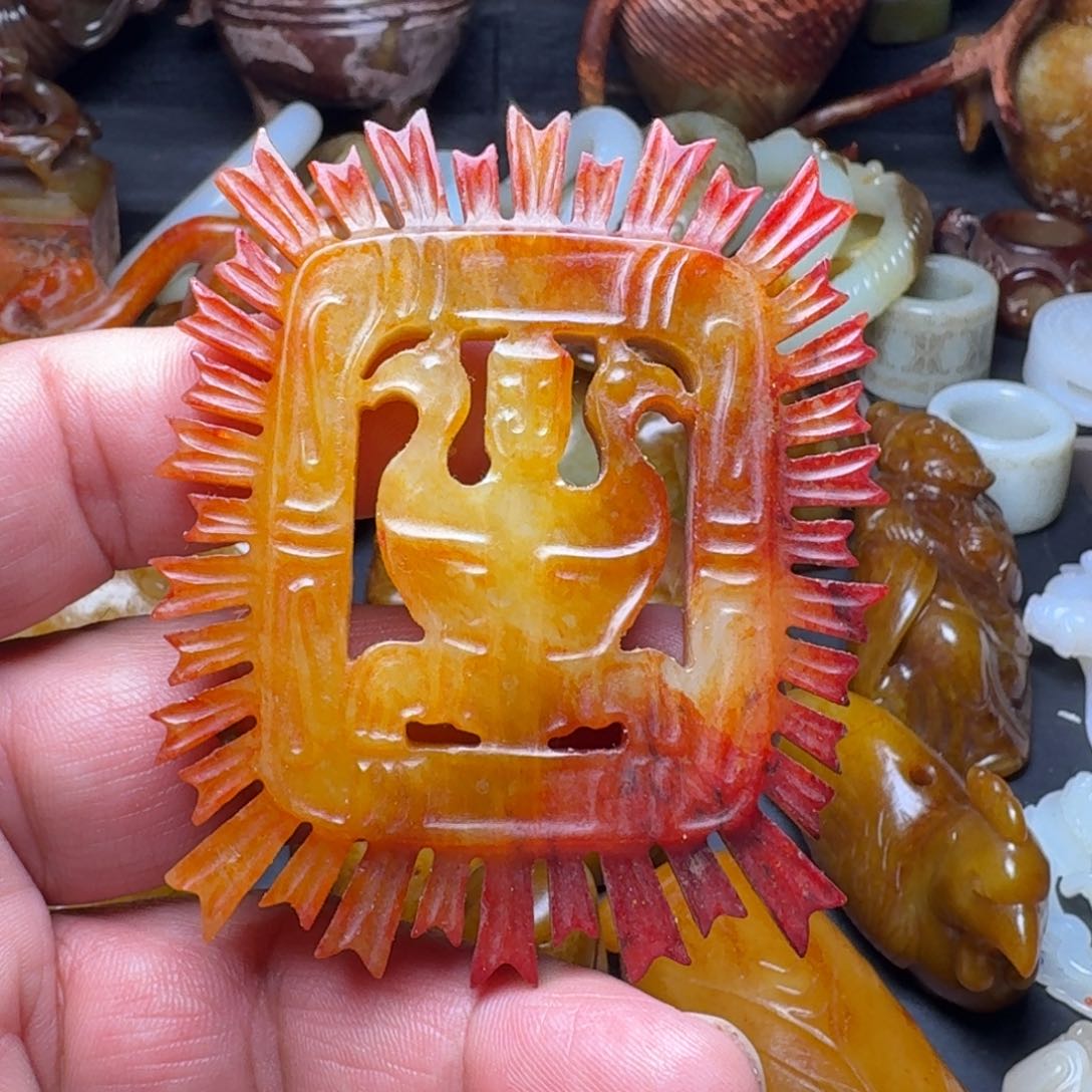 和田玉挂件未镶嵌