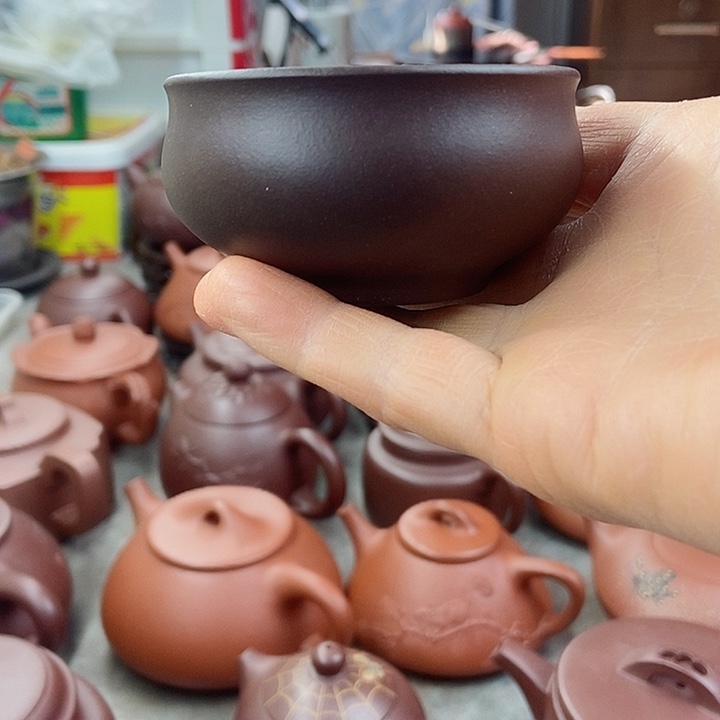 直播做壶室，原矿紫砂