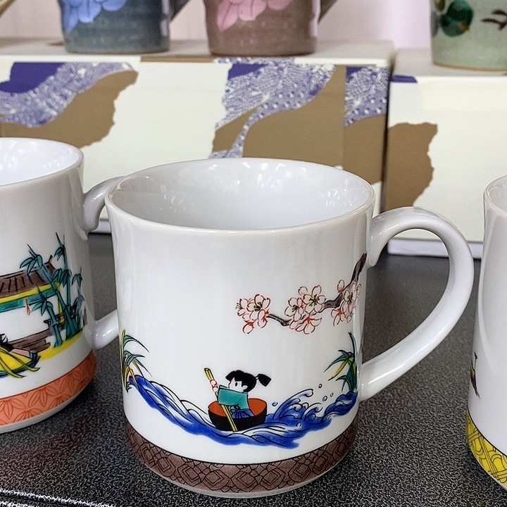 摆件九谷正品保真
