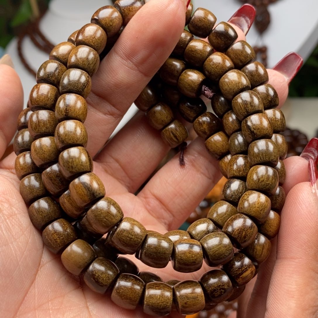 贡木手串/手链贡木89莺歌绿