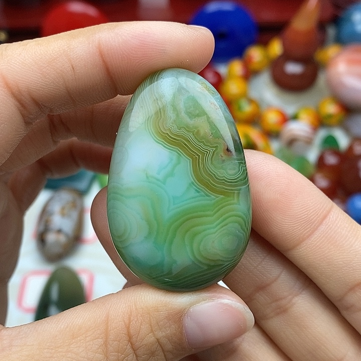 ℳ***ঞ玛瑙/玉髓合金颈饰