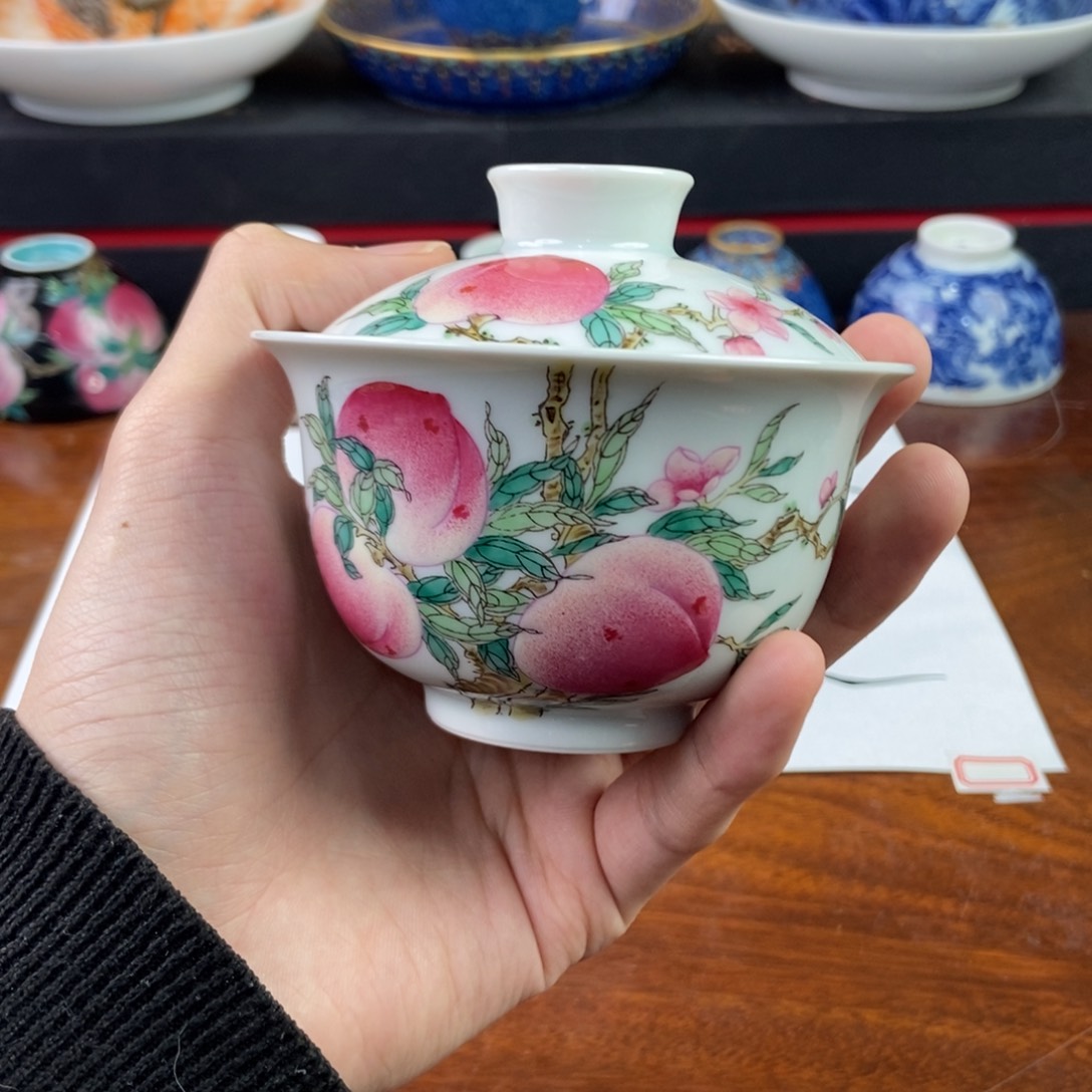杯景德镇手绘陶瓷艺术