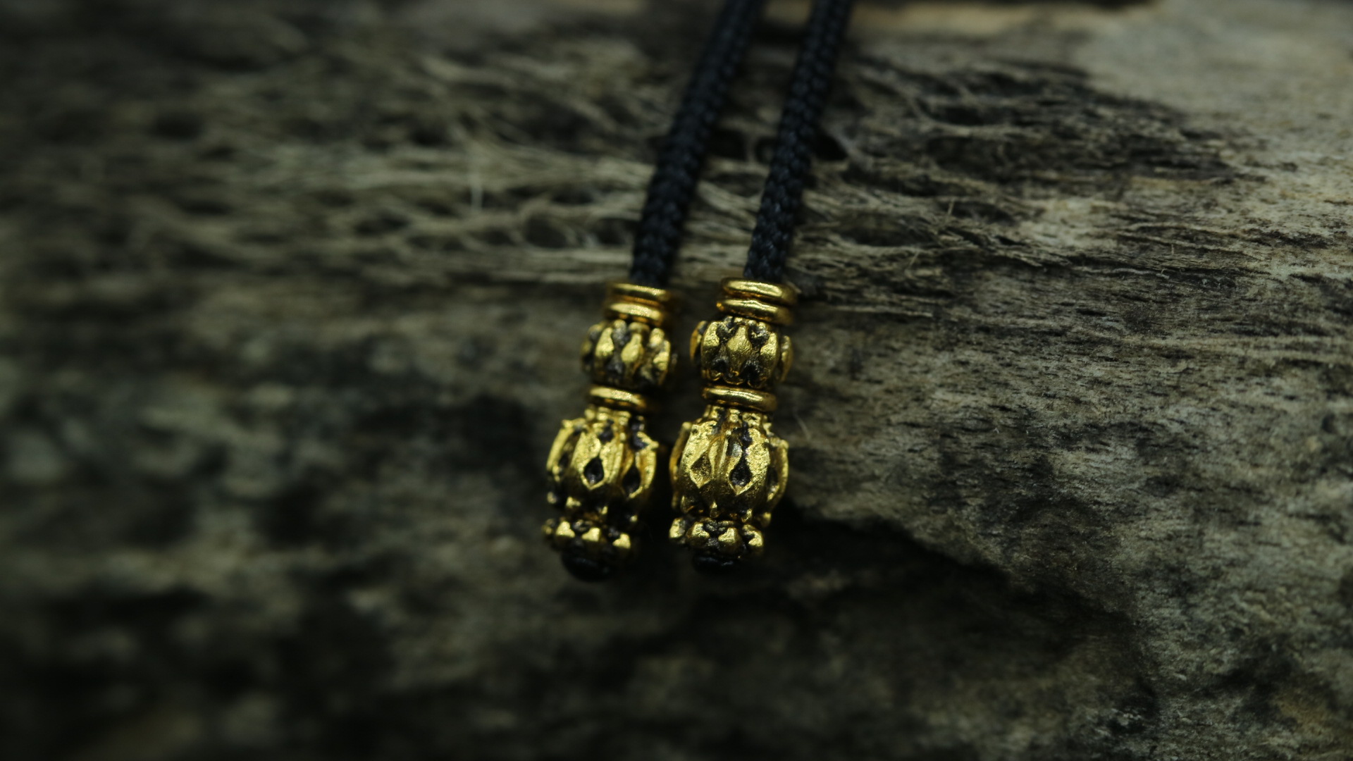 足金图灵弟子珠饰品