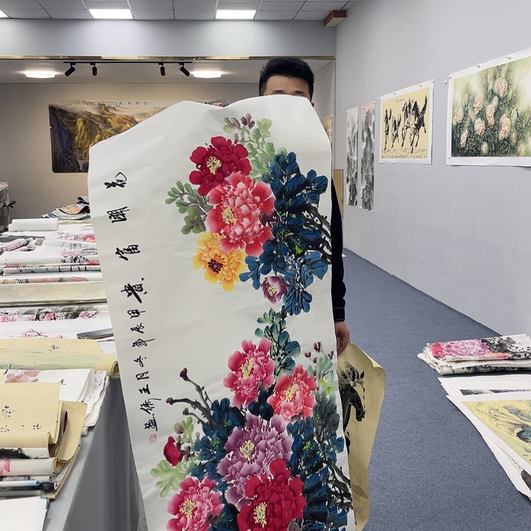 国画纯手绘字画作品