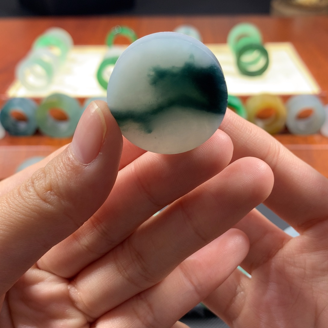 定制翡翠未镶嵌沐****