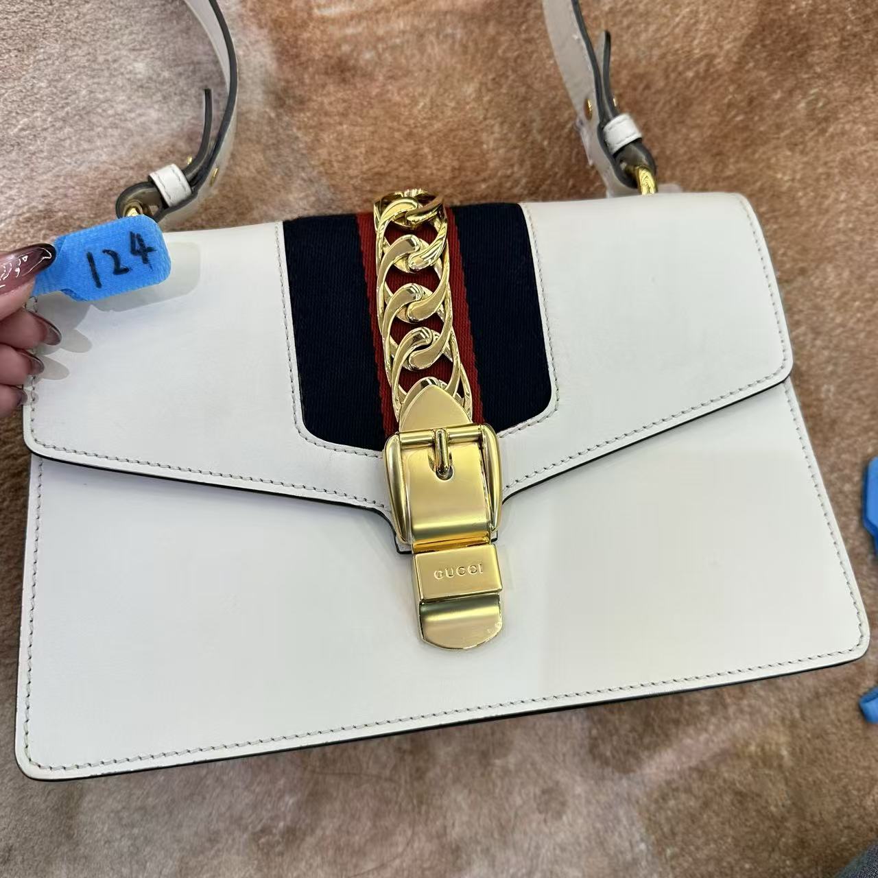 95新 GUCCI/古驰 -8  124  yy  /二奢包包