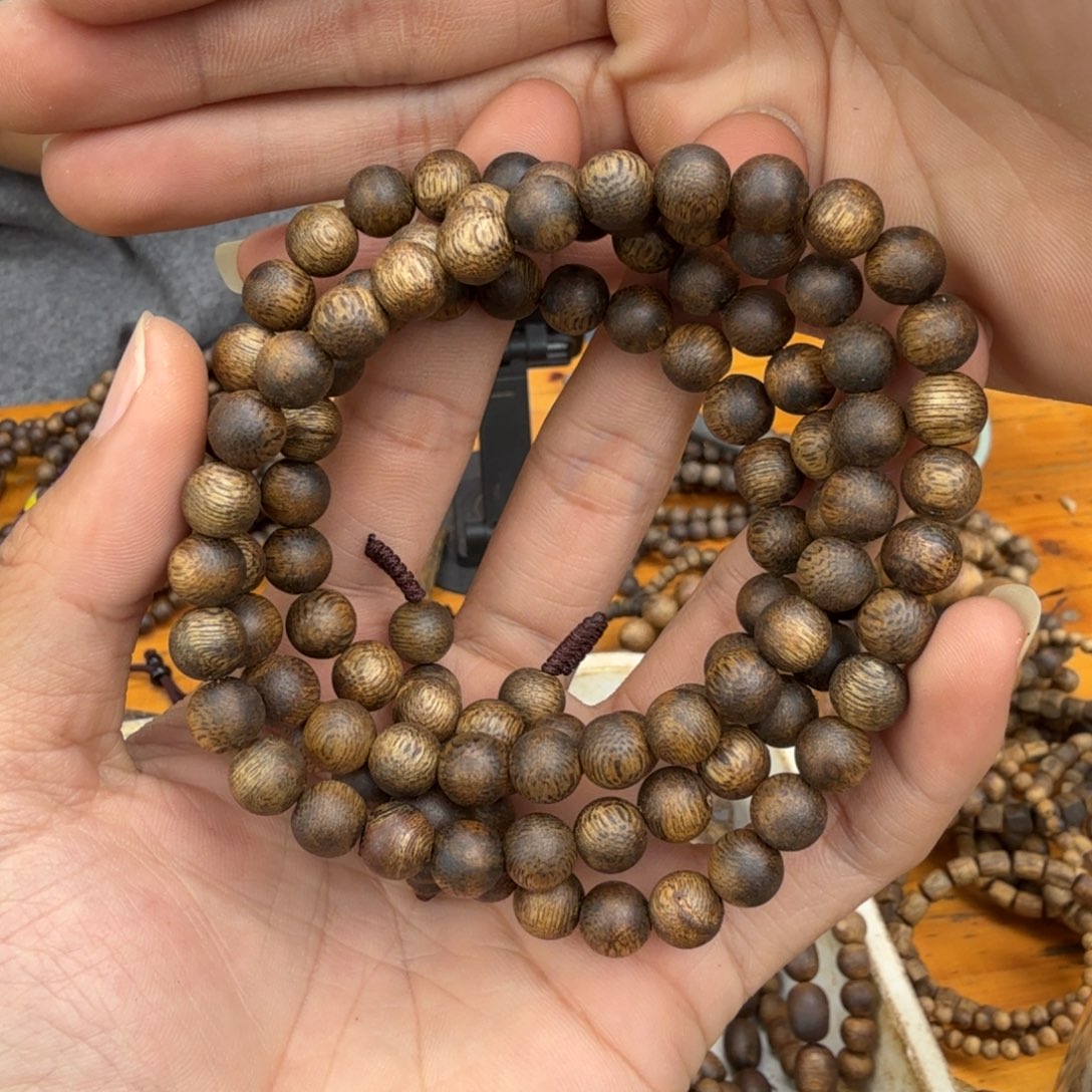 沉香手串多圈0.8油叶子多样性发一