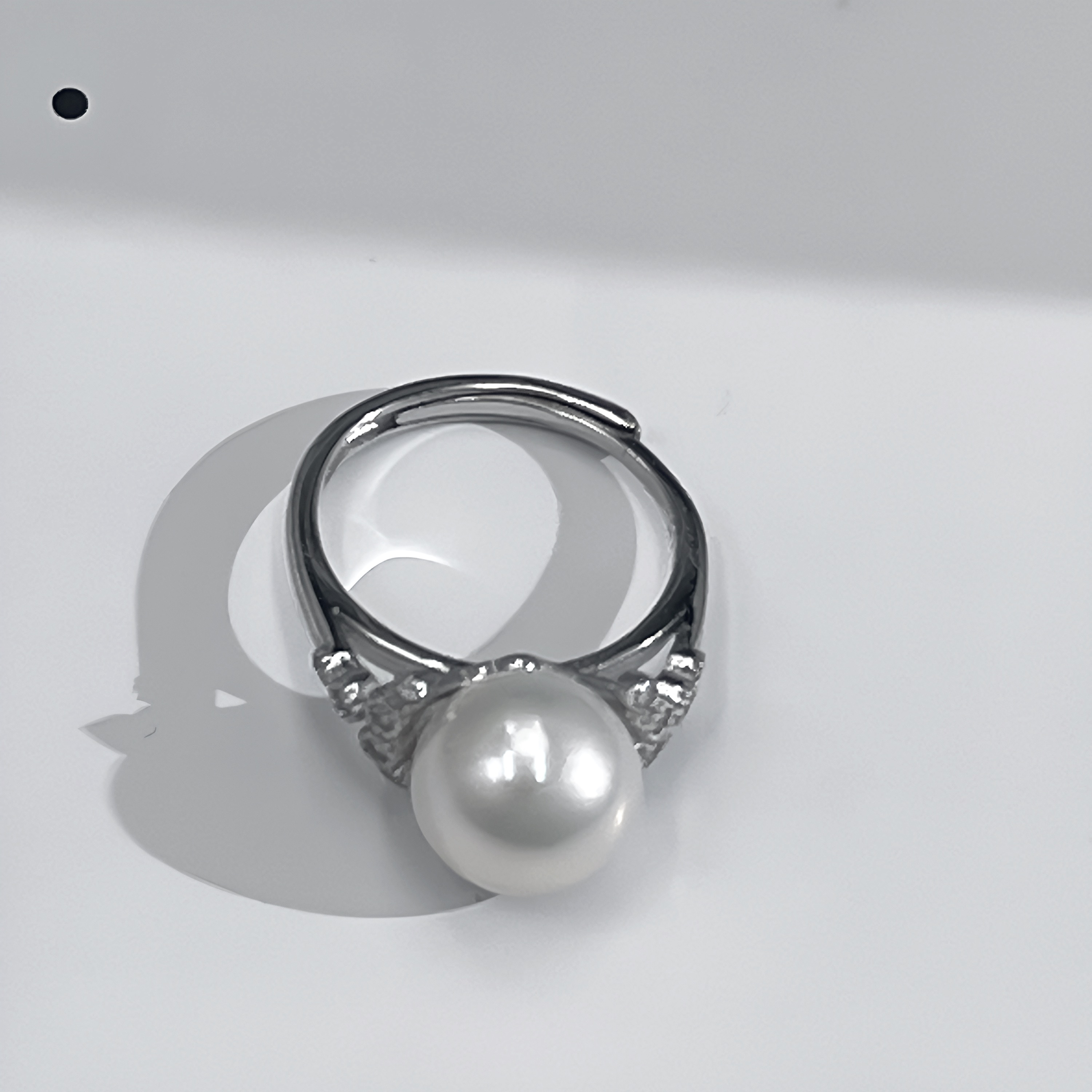 天然淡水珍珠戒指    JZ1062