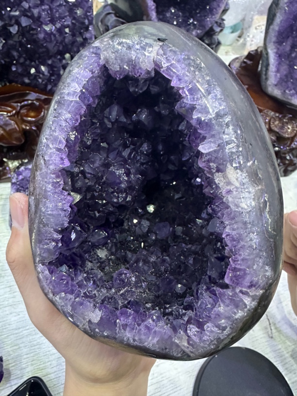 巴西乌拉圭紫水晶摆件