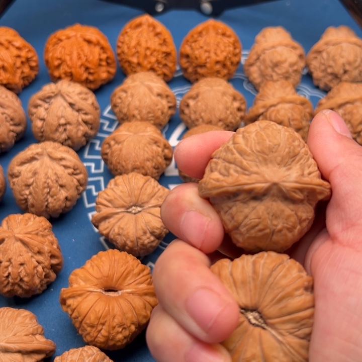 文玩核桃把件古**珄南瓜