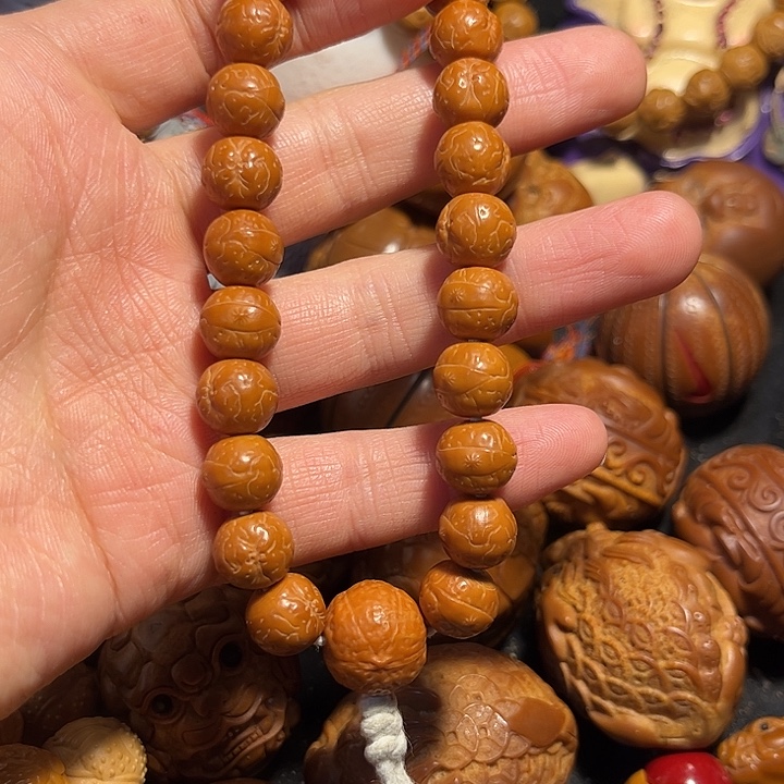 橄榄核手串/手链猴头凤眼