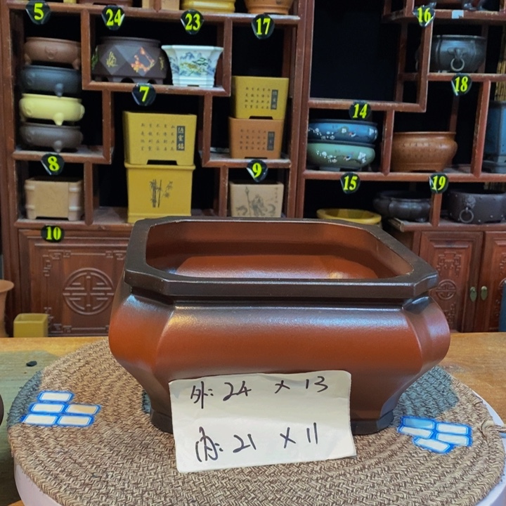 紫砂花盆紫砂紫砂