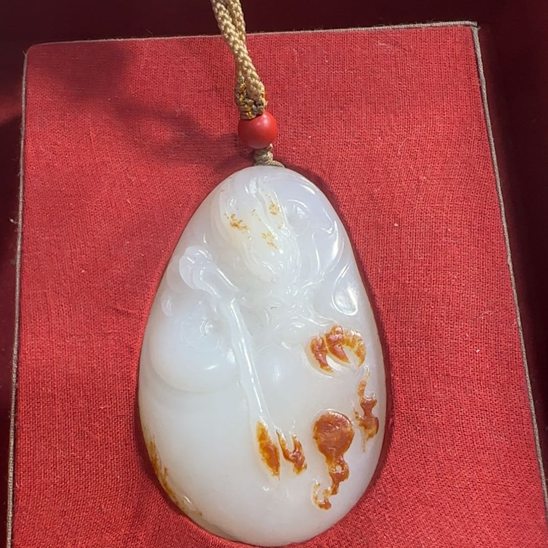 和田玉挂件未镶嵌