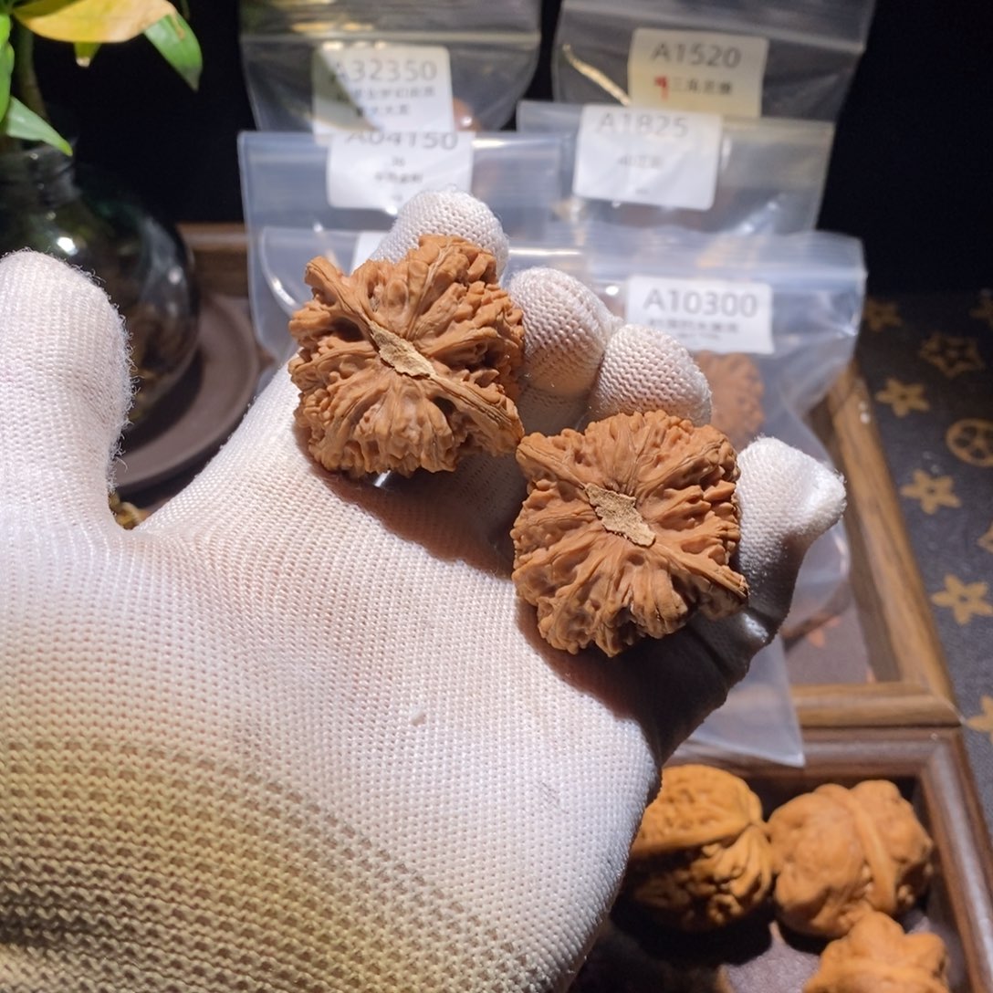吊坠文玩核桃40全品承德密纹