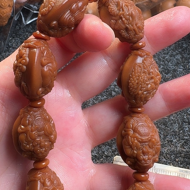 橄榄核吊坠橄榄龙财