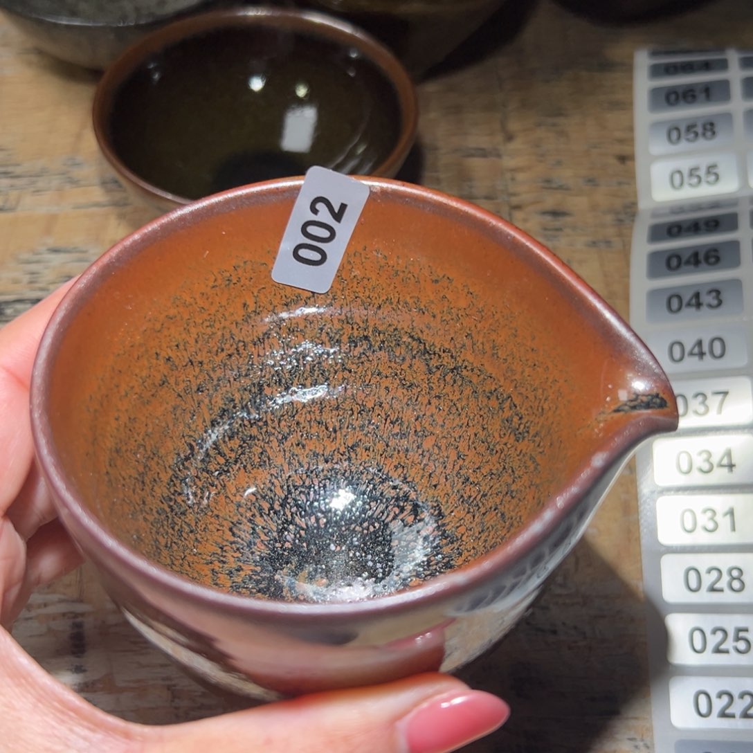 风***好茶盏全手工原矿原釉建盏