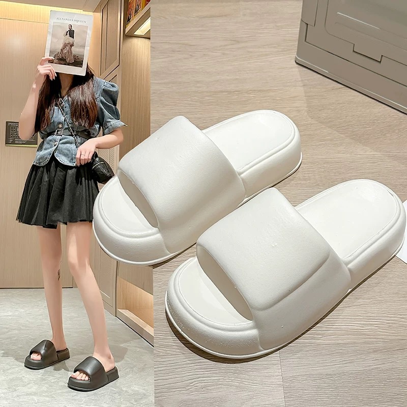 外穿一字拖女士凉拖女凉鞋女沙滩鞋女厚底拖鞋女凉拖鞋女凉拖女
