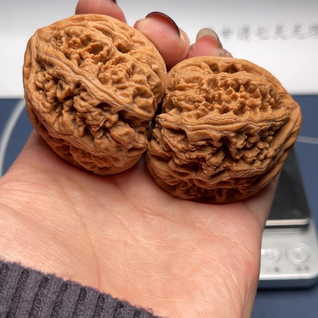 文玩核桃把件粗筋43