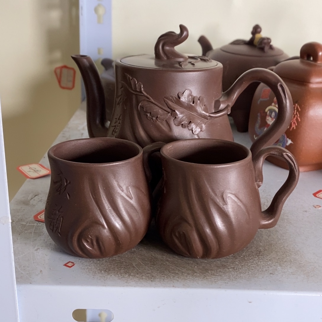 紫砂茶壶原矿手工105