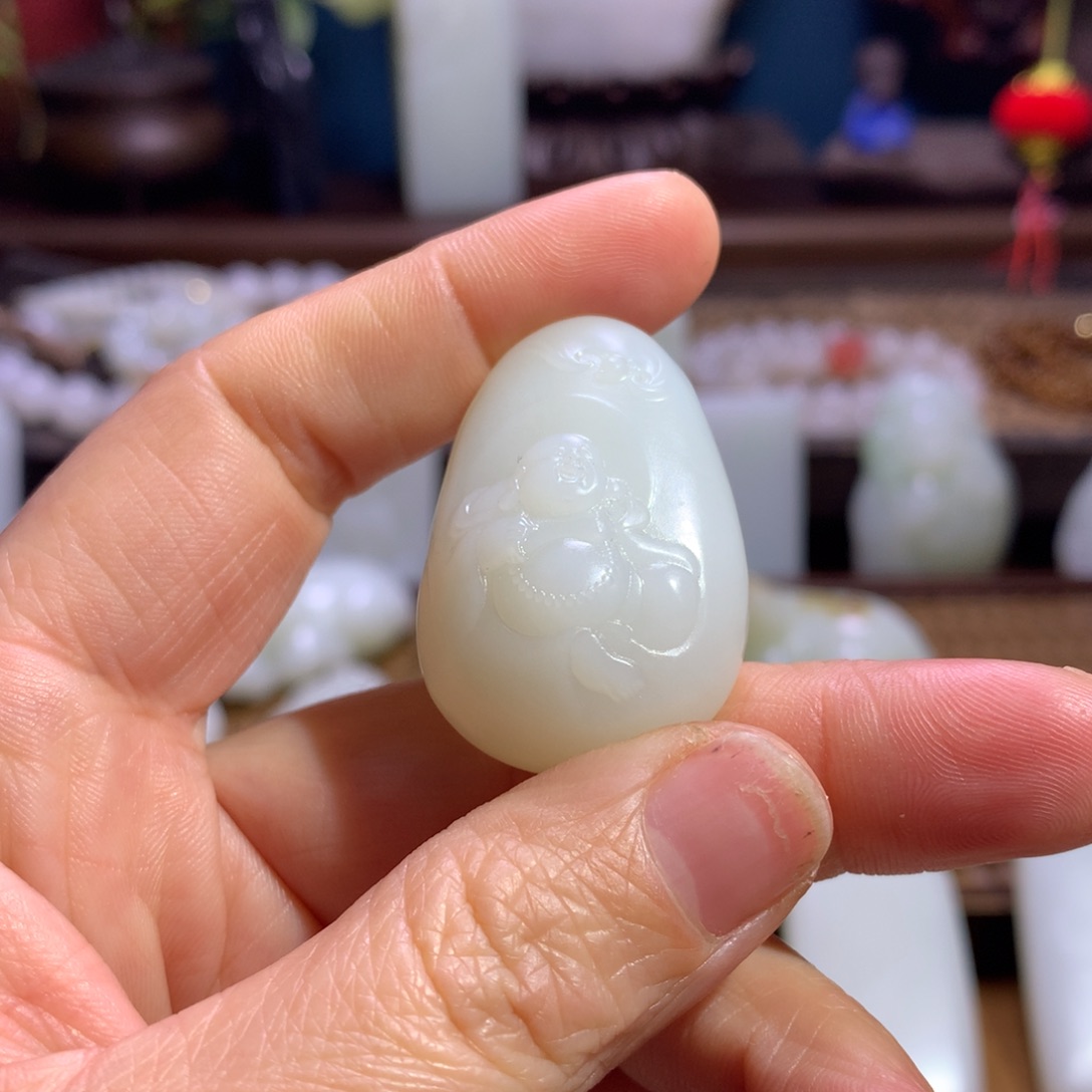 和田玉颈饰未镶嵌