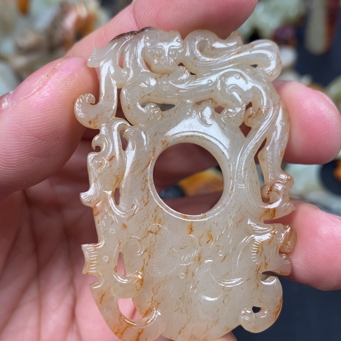 和田玉挂件未镶嵌