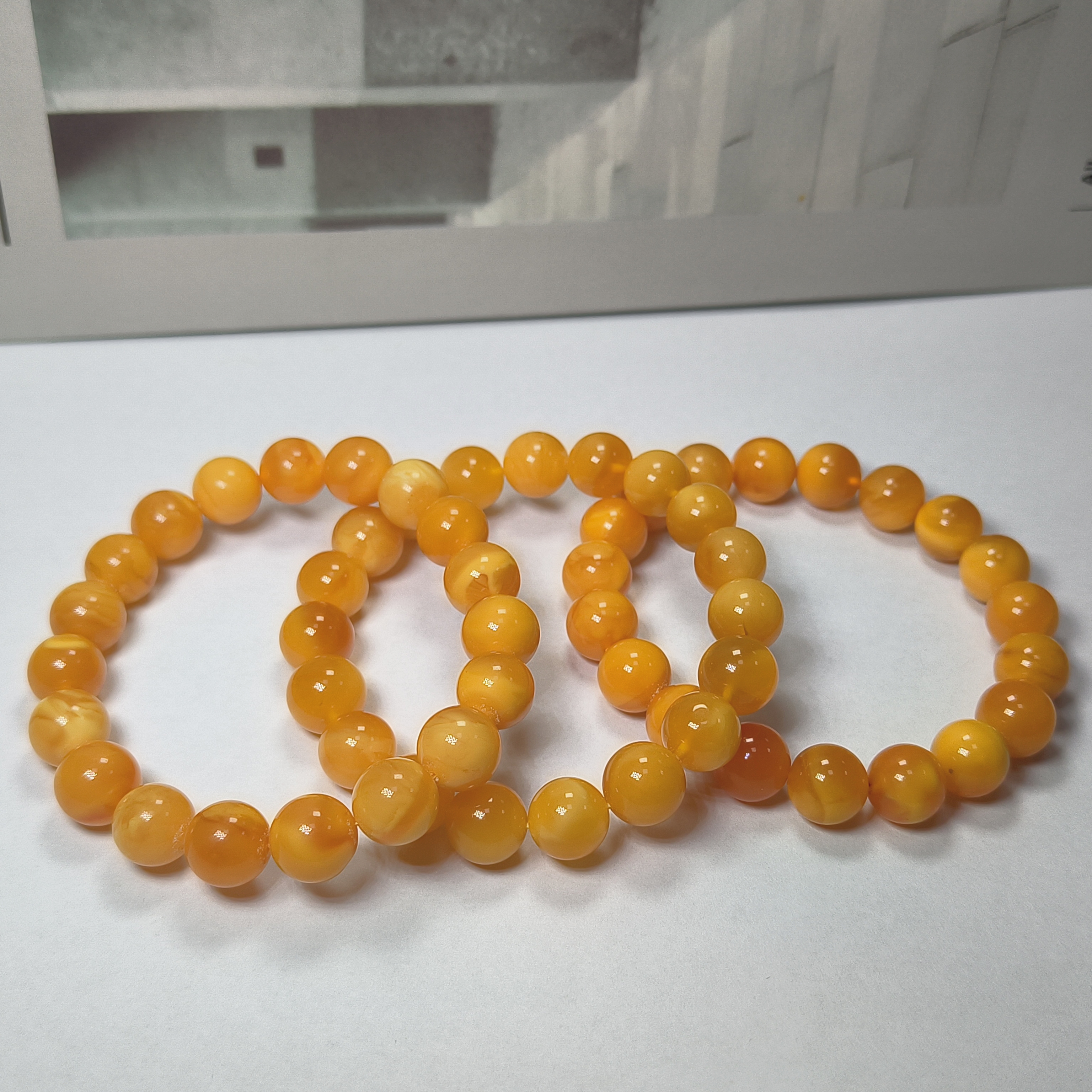 【村有晶品】天然蜜蜡单圈手链 多样性发一件 10mm 1048ZBLF