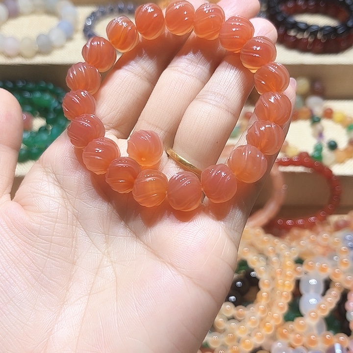 玛瑙/玉髓手链未镶嵌
