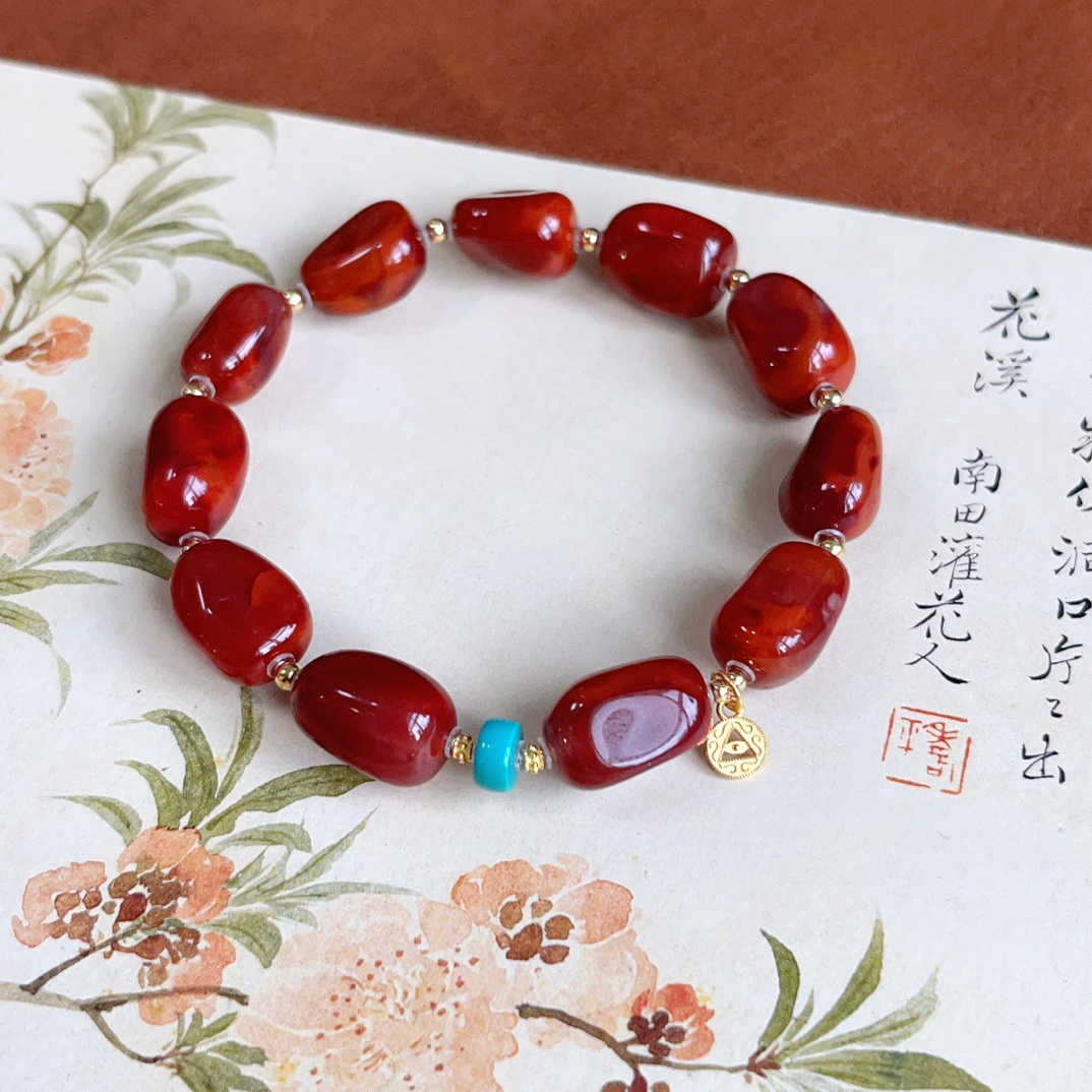 天然随行南红玛瑙配饰，多样性发货，实物以直播间为准