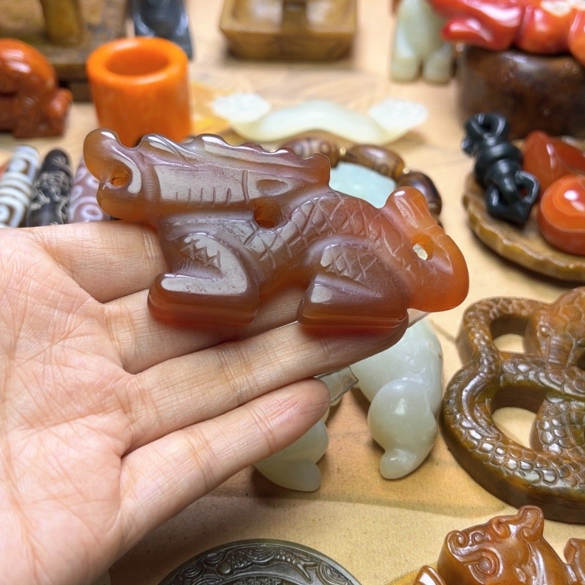 【闪购商品】玛瑙/玉髓颈饰未镶嵌